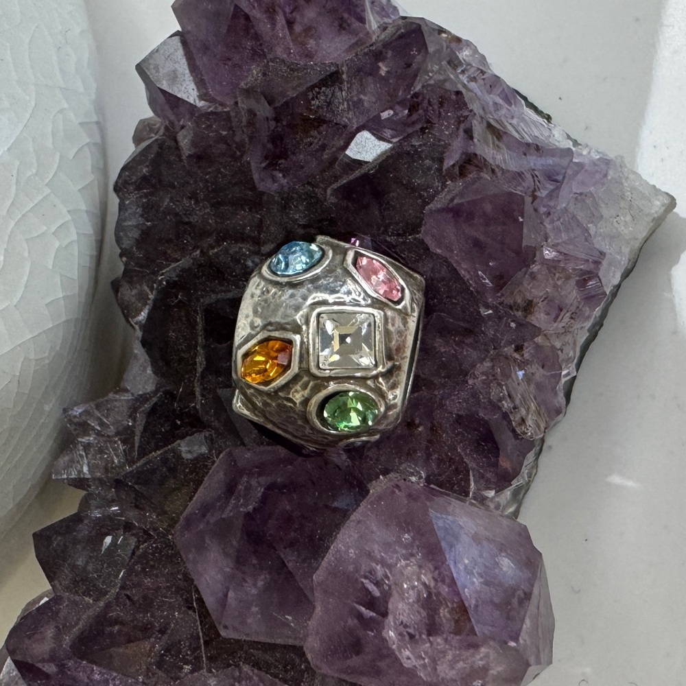 Brighton multicoloured crystal bead